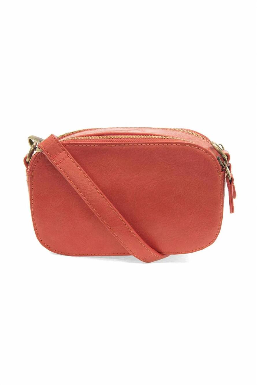 NEW JOY SUSAN women's layne mini camera crossbody bag in coral